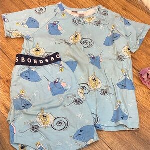 Bonds Kids Pajama Set - Light Blue Cinderella Design (Bin E)